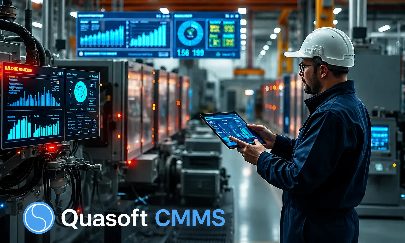 Quasoft CMMS - Giải pháp quản lý bảo trì toàn diện