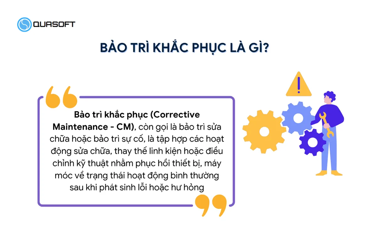 Bảo trì khắc phục là gì?