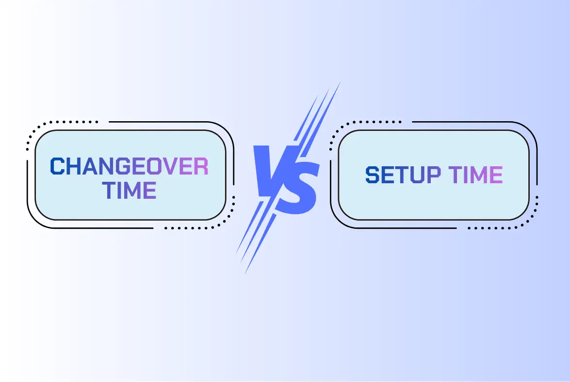 Phân biệt changeover time và setup time
