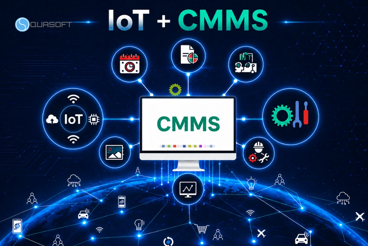 Lợi ích khi tích hợp CMMS và IoT