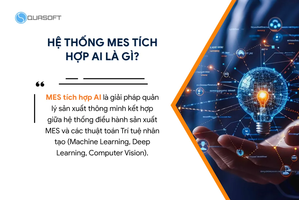 Hệ thống MES tích hợp AI là gì?