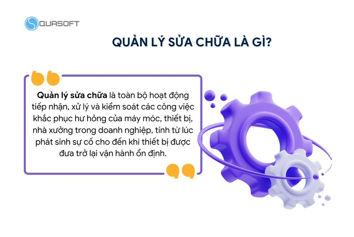 Quản lý sửa chữa là gì?